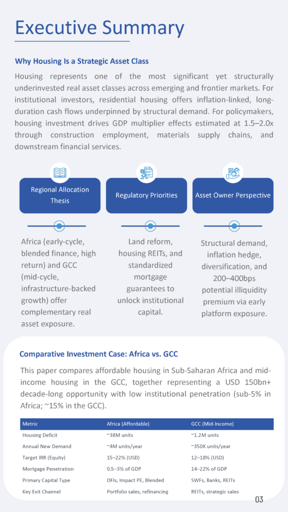 Affordable Housing in Africa vs. Mid-Income Housing in the GCC_White Paper 1_Page_03